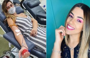 Doadora do Hemoam, Vivian Amorim pede bolsas de sangue em ManausSolidariedade na pandemia