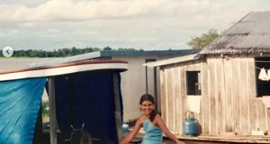 Vivian Amorim posta foto antiga em Autazes e defende a AmazôniaMeio ambiente
