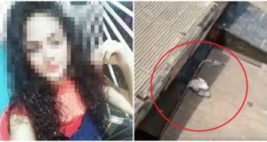 Bebê jogada no telhado pela mãe morre na maternidade do AlvoradaTristeza e revolta