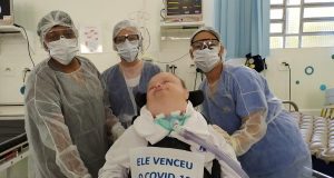 Há 37 anos doente e cego, paciente com síndrome de Down vence covid-19A vida vence a morte