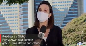 Repórter da Globo comete gafe e troca Otávio por “otário”Flávia Alvarenga citou o nome do empresário durante uma reportagem sobre o inquérito da fake news do STF