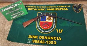 Batalhão de Policiamento Ambiental apreende arma e pescado ilegal em ManacapuruO fato ocorreu na orla do município