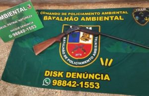 Batalhão de Policiamento Ambiental apreende arma e pescado ilegal em ManacapuruO fato ocorreu na orla do município