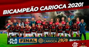É BICAMPEÃO! Mengão despacha o Flu e levanta título CariocaMais uma vez, só dá mengão