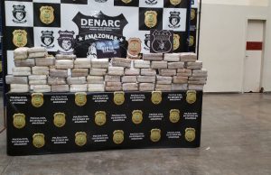Transportadores de drogas são presos com 100 quilos de maconha no AMA carga era oriunda do município de Maraã estava avaiada em R$ 500 mil
