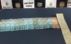 Em Jutaí, estelionatário é preso após dar golpe e usar auxílio emergencial de jovemO dinheiro apreendido foi devolvido para a vítima