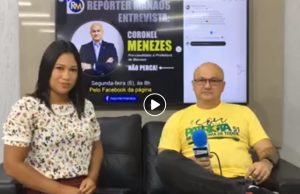 Repórter Manaós entrevista: Coronel Alfredo Menezes, pré-candidato à Prefeitura de Manaus