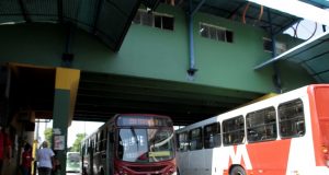 Maninho, divulgado esquema do busão durante obra no T1Moderna Estação de Transferência