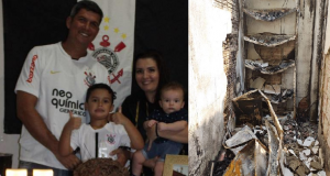 Professores vão morar em escola de Manaus após incêndio destruir casa da família