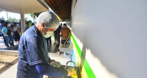 Escolas da rede estadual estão em reta final de preparação para volta às aulas, em ManausAté esta quinta (06/08), 87% das unidades estão com as adequações finalizadas para o dia 10 de agosto