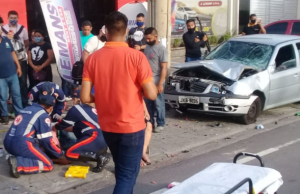 Motorista que atropelou cinco e matou mulher na Djalma não tem CNH