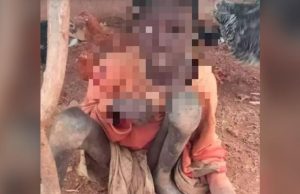 Menino acorrentado que sobrevivia comendo ração de animais é resgatado