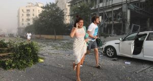 Mais da metade de Beirute está destruída ou danificadaA visão do inferno