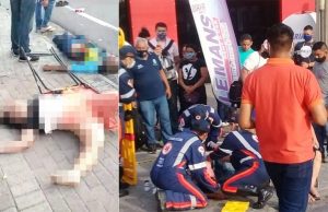 URGENTE: Mulher atropelada na calçada da Djalma Batista morre no 28 de AgostoAcidente se transformou em tragédia