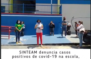 Professores afirmam que educador em escola do Novo Israel também está com suspeita de covidPedem a suspensão das aulas