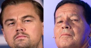 Mourão convida DiCaprio para vir ao Amazonas e ver que a floresta não queimaNão gostou de ser criticado