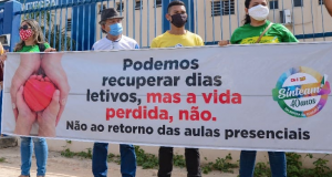 Sobe para 352 o número de professores infectados por Covid em ManausMedo nas escolas