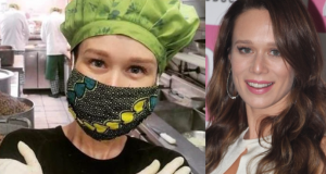Mariana Ximenes faz quentinhas para vulneráveis durante pandemiaAção social