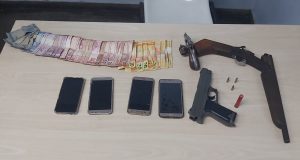 Assaltantes são presos em flagrante após aterrorizar moradores da Zona Norte quatro homens e um adolescente