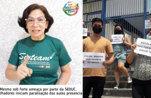 Professores denunciam Seduc por coação: “Estamos entre a cruz e a espada”A polêmica da volta às aulas