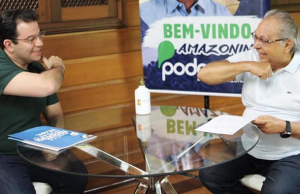 Amazonino escolhe Wilker Barreto para vice: “Valente e correto”Chapa formada