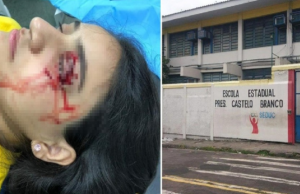 Aluna leva soco de colega e acaba ferida por cacos dos óculos em ManausViolência