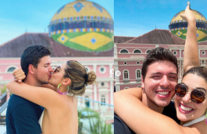 Vivan Amorim se declara para o namorado e para o Teatro Amazonas
