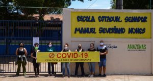 Professores entram na Justiça para barrar volta do ensino fundamental em ManausNova batalha