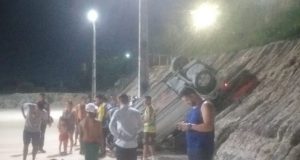 URGENTE: Gol despenca 15 metros em acidente fatal no Braga MendesTrânsito violento