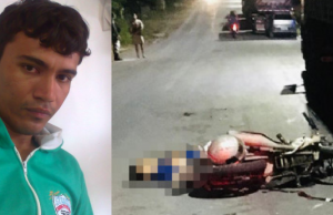 Polícia indicia dono de carreta por acidente fatal de entregador em ManausTrânsito violento