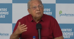 Cheio de gás, aos 80 anos, o Negão está de volta: “Contem comigo”Candidato