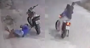 VÍDEO: Jovem imobiliza bandido e ainda chama a polícia em ManausPega, leso!