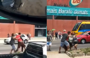 VÍDEO: Condutores incorporam José Aldo após acidente na Grande Circular