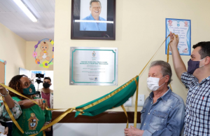 Arthur inaugura creche e diz que está libertando mulheresLibertador de mães