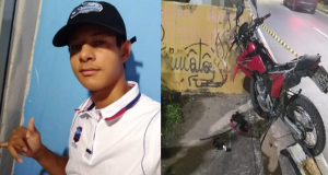 Jovem morre em acidente de moto enquanto voltava para casa no TarumãBatida violenta