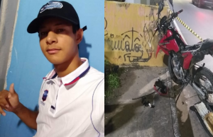 Jovem morre em acidente de moto enquanto voltava para casa no TarumãBatida violenta