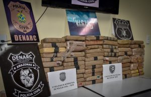 70 quilos de maconha avaliada em R$ 350 mil é apreendida em Tefé; 4 pessoas foram presas Encontrados em uma ilha, às margens do rio Japurá