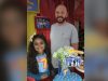 Menina que perdeu pai em acidente pede foto em tamanho real para comemorar aniversário