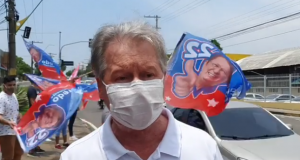 Arthur vai às ruas pedir voto para Alfredo Nascimento: “Trabalho bom tem de continuar”Campanha nas ruas