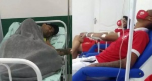 Goleiro Bruno têm piriri após jantar com a delegação do Rio Branco no ParáSérie D