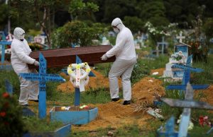 Neste sabádo, Manaus registrou três sepultamentos por Covid-19