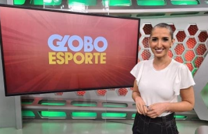 Jornalista com câncer apresenta Globo Esporte sem peruca para incentivar “Outubro Rosa”Palmas para ela