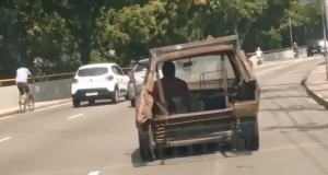 VÍDEO: Manauaras filmam “Mad Max da Compensa” circulando na Av. BrasilCarro raiz