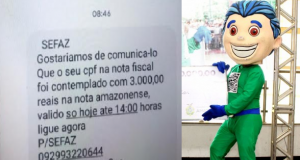 CUIDADO! Golpe da Nota Fiscal Amazonense anda pegando desavisadosALERTA