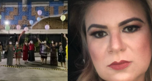 Orações na porta do Prontocord pela vida de Vladya Braga no dia do seu aniversárioFé na pandemia
