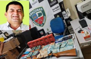 Prefeito de Tonantins é preso com dinheiro vivo e arma em casaEleições 2020