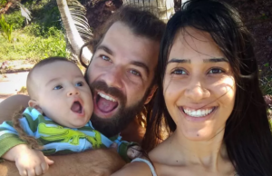 Mãe da família soterrada na praia morreu abraçada ao filhoQue trsiteza