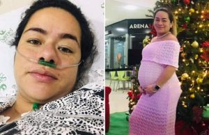 Grávida de 8 meses, nutricionista internada desabafa: ‘Covid não é brincadeira’"A evolução é muito devagar e ele é traiçoeiro. Sensação de estar morrendo afogada", disse Jocianne Barros