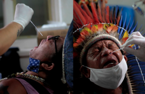 Campanha Dezembro Vermelho chega aos índios de ManausSaúde