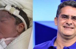 Prefeito David Almeida anuncia nascimento da primeira netinhaLindinha!